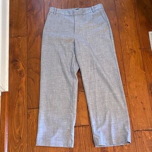 Banana Republic Factory Gray Straight Trousers